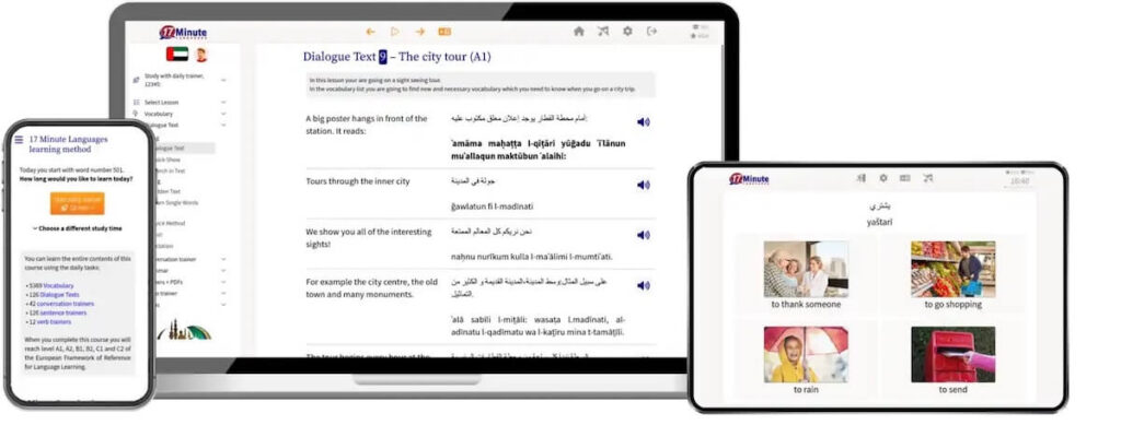 Learn Arabic on 17 Minute Languages