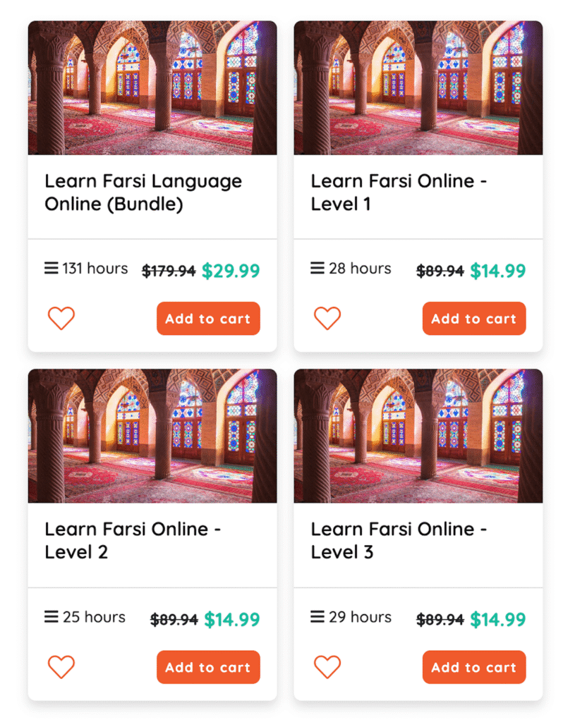 Learn Persian on Cudoo