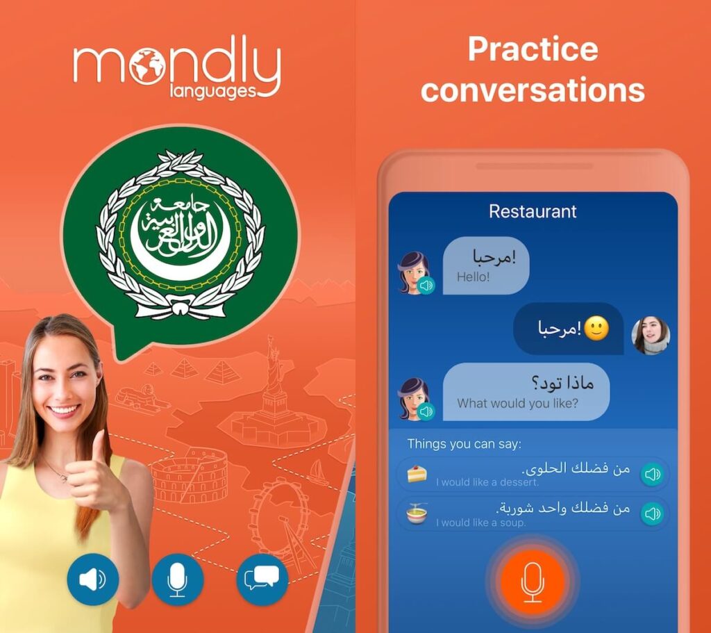 Learn Arabic on Mondly