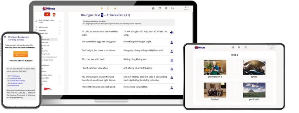 Learn Vietnamese on 17 Minute Languages
