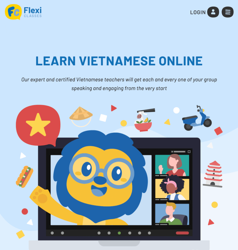 Learn Vietnamese on Flexi Classes
