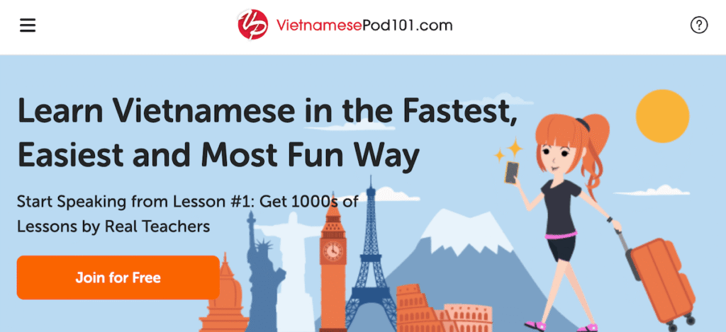 Learn Vietnamese on VietnamesePod101