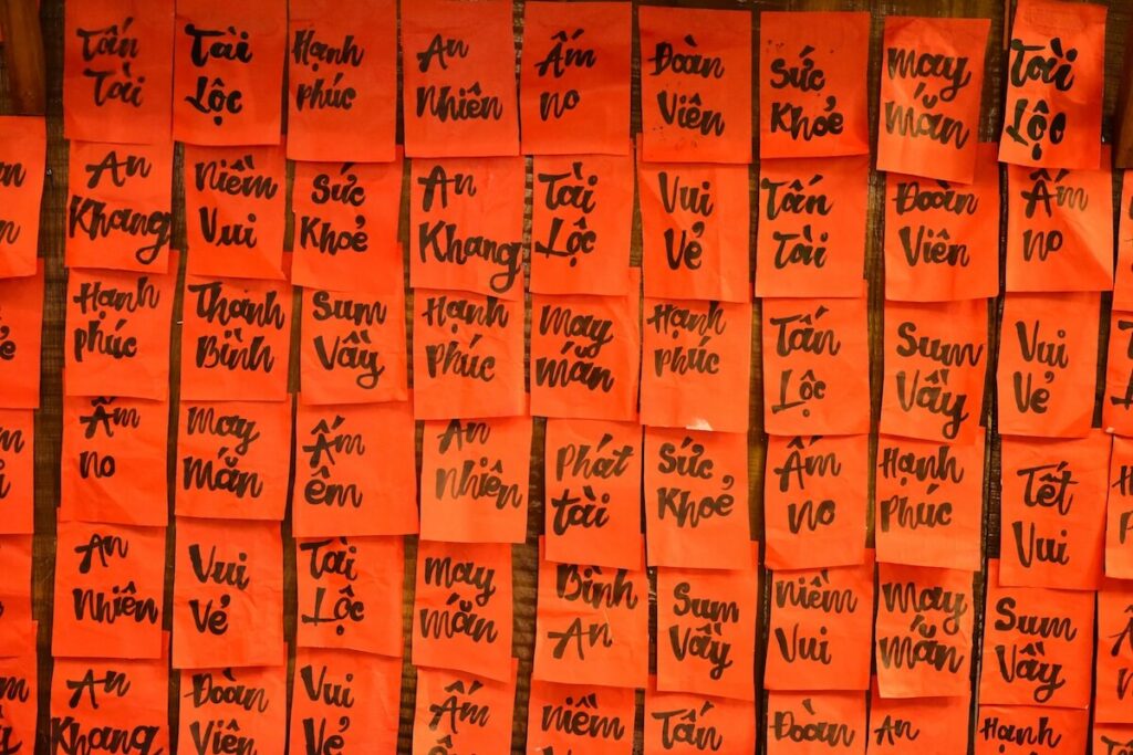 New Year wishes in Vietnamese