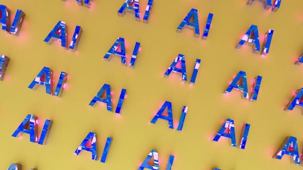 3D repeated renders of AI