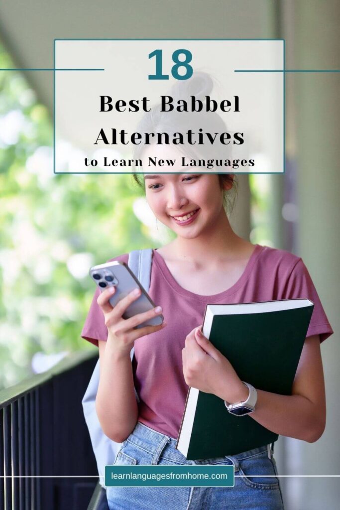 Babbel alternatives pinterest image
