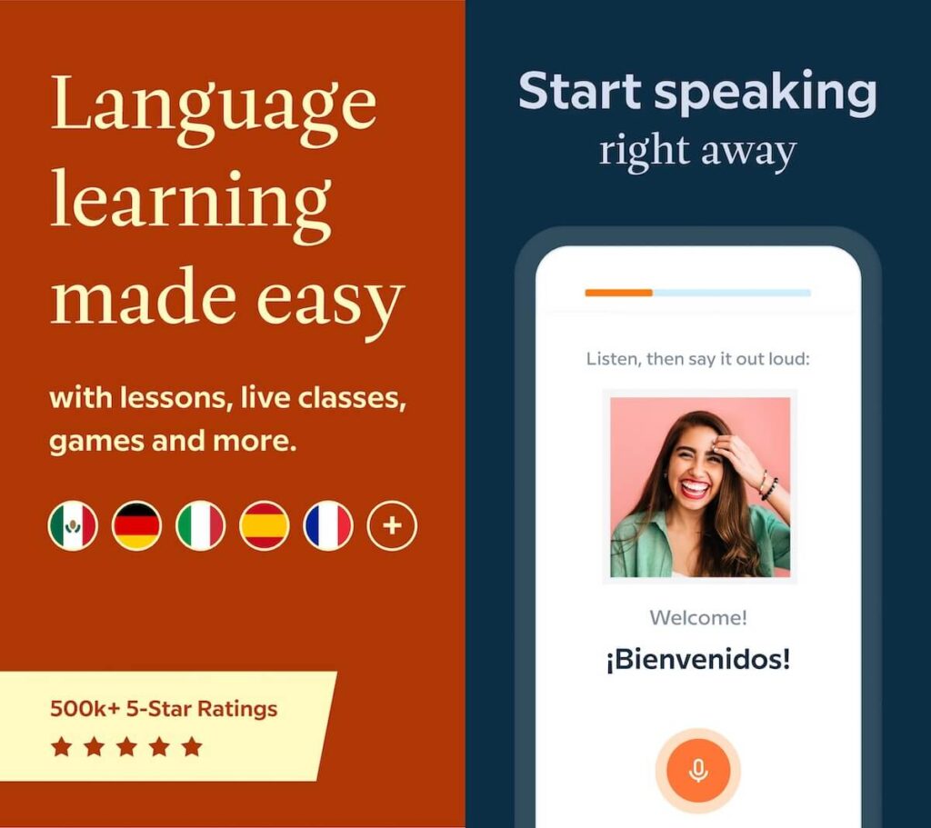 Learn languages on Babbel