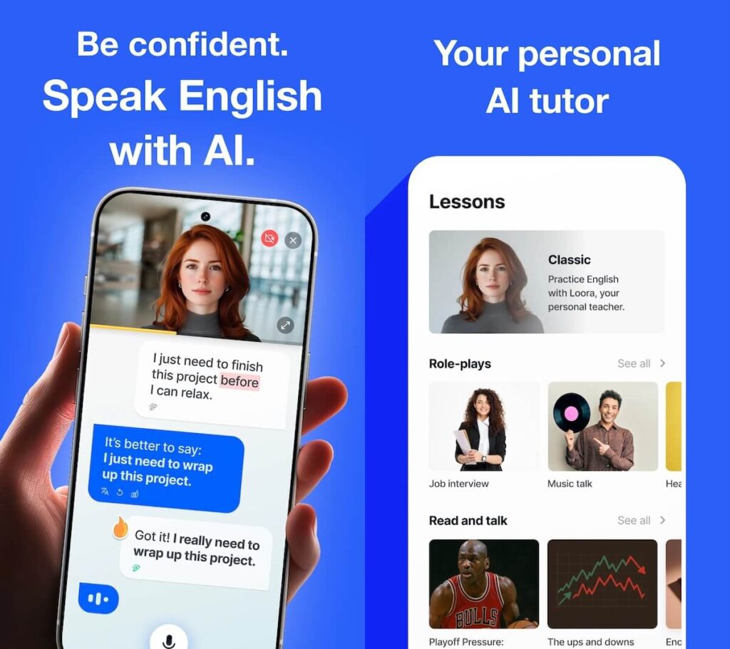 Learn English on Loora