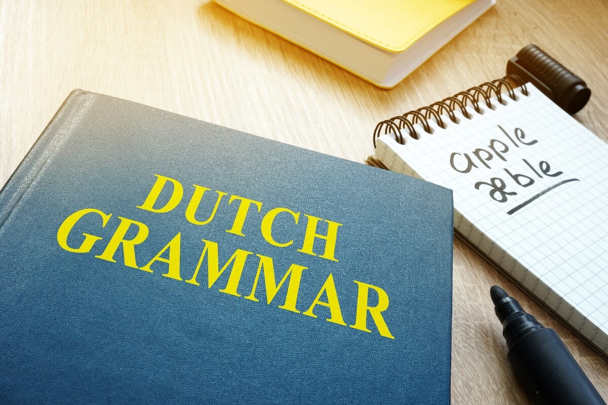 Dutch grammar book